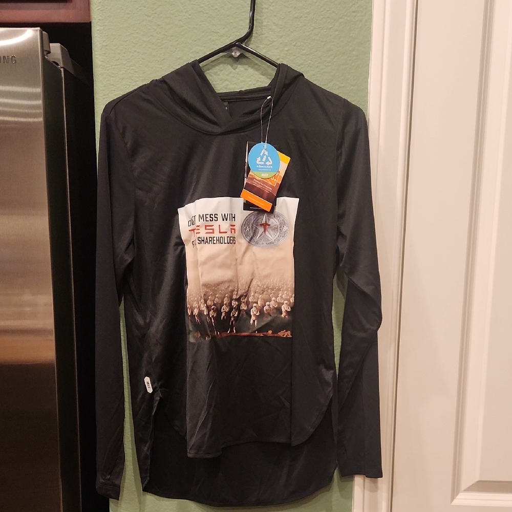 Mier SPF Black Graphic Hoodie